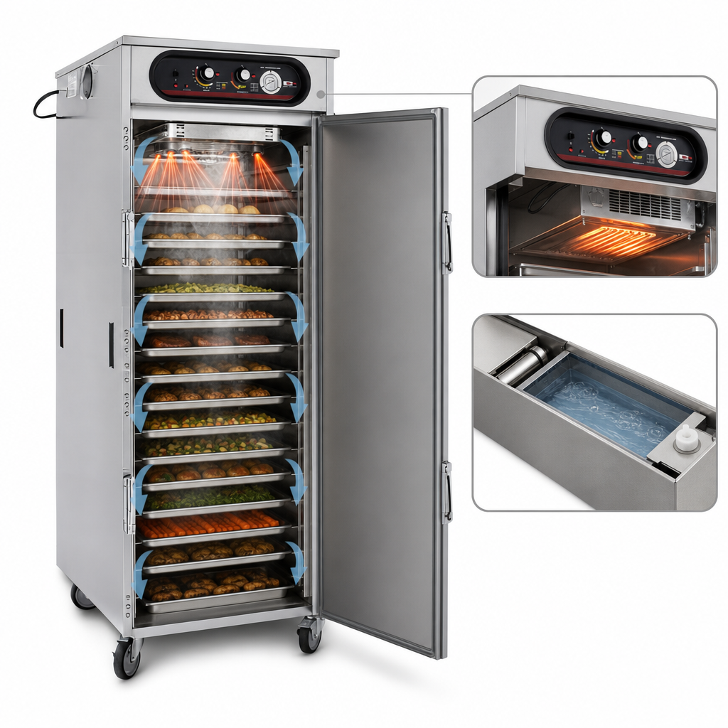 Top-Mounted Heat And Humidity System