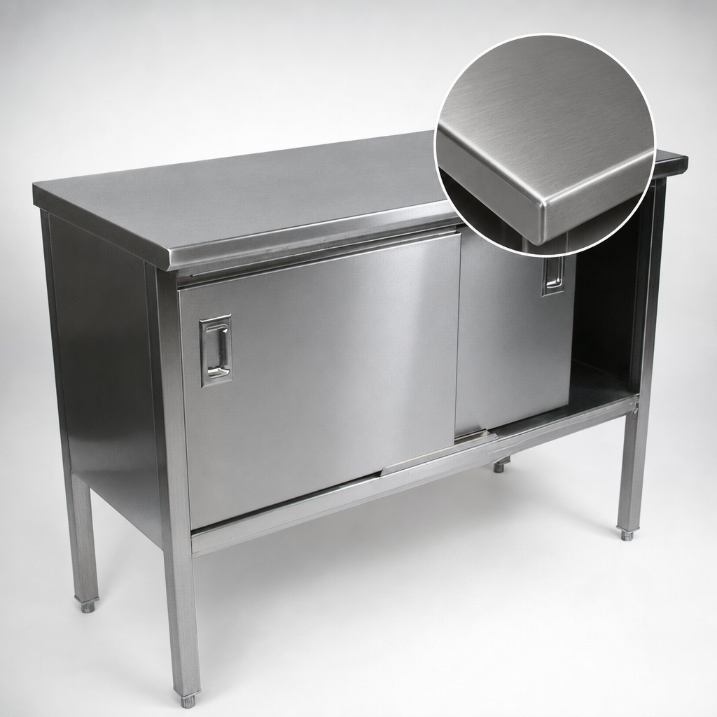 14-Gauge Stainless Steel Top