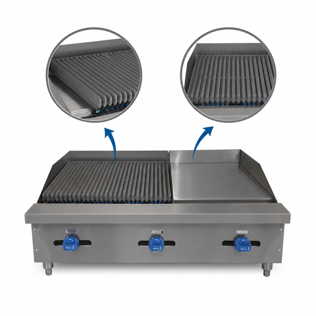 Reversible Cast Iron Grates