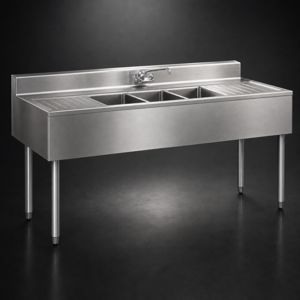 304 Stainless Steel Work Surfaces
