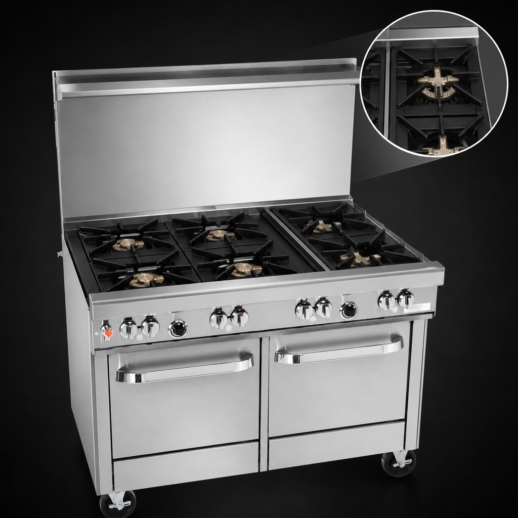 6-Burner Open Top
