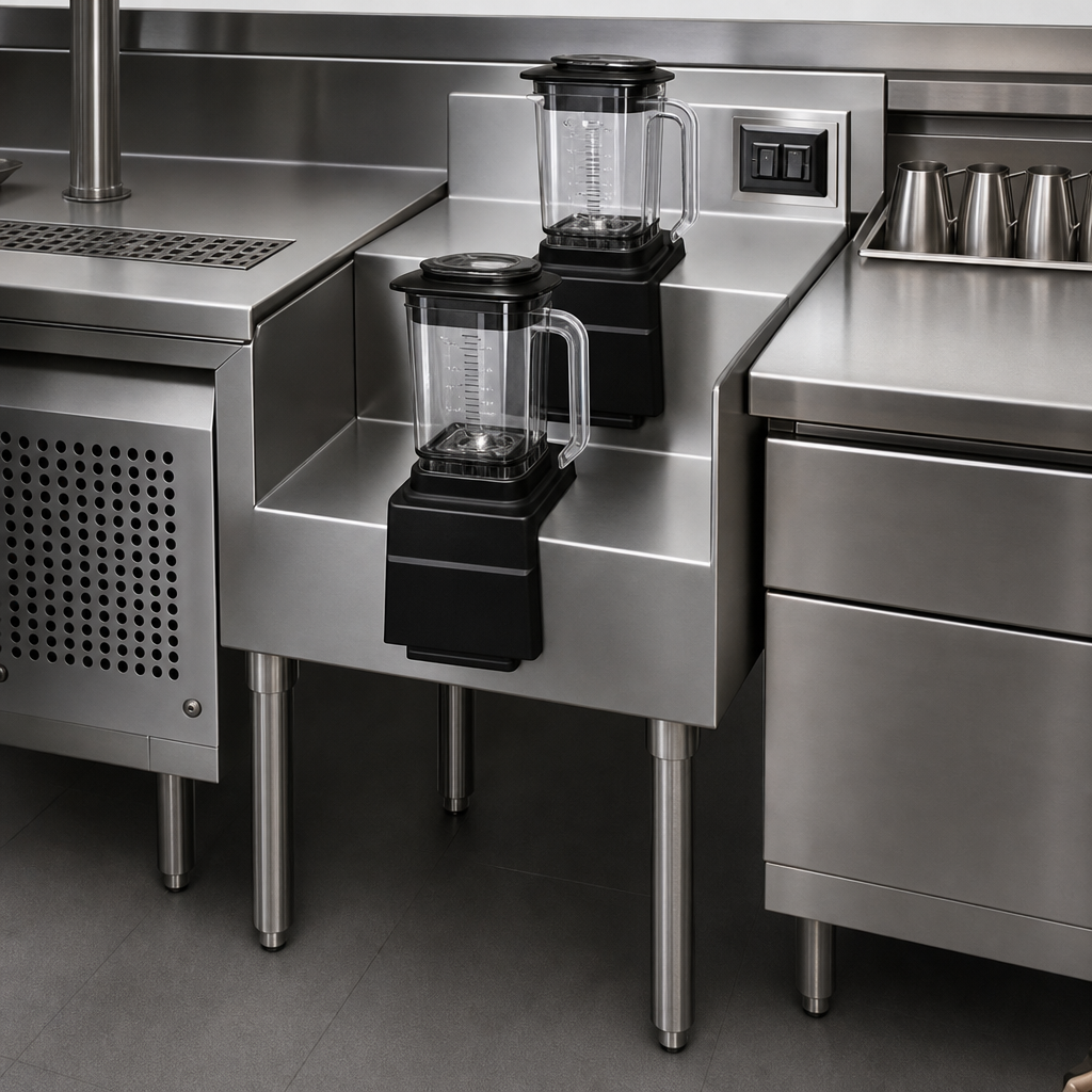 Double Step-Down Blender Station