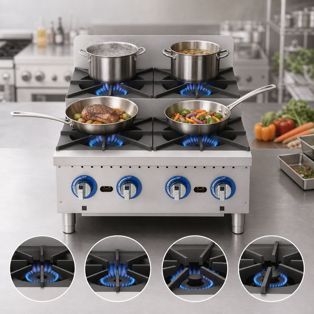 Four-Burner Design