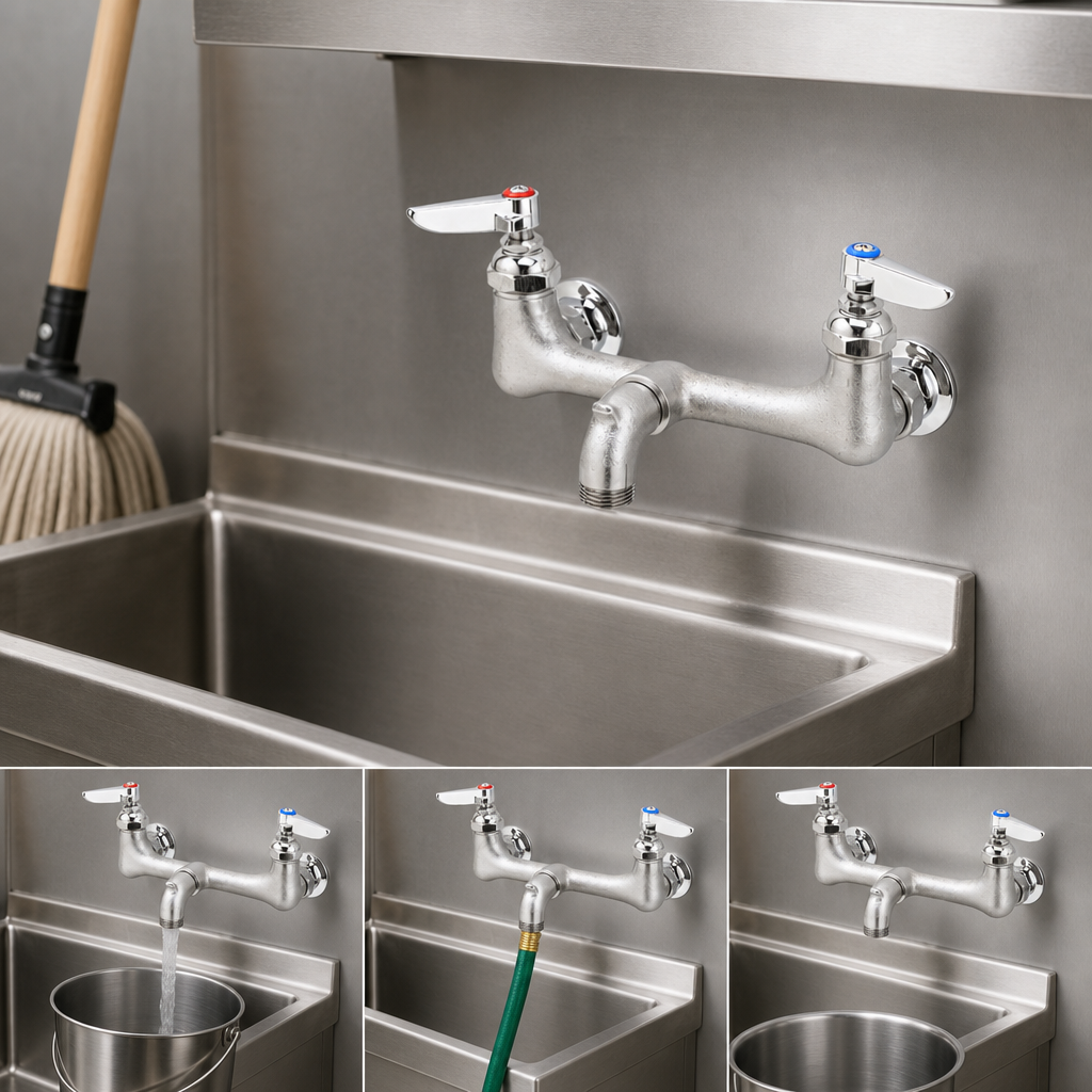 Wall-Mount Service Sink Design