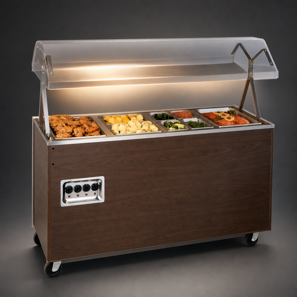 Illuminated Buffet Breath Guard