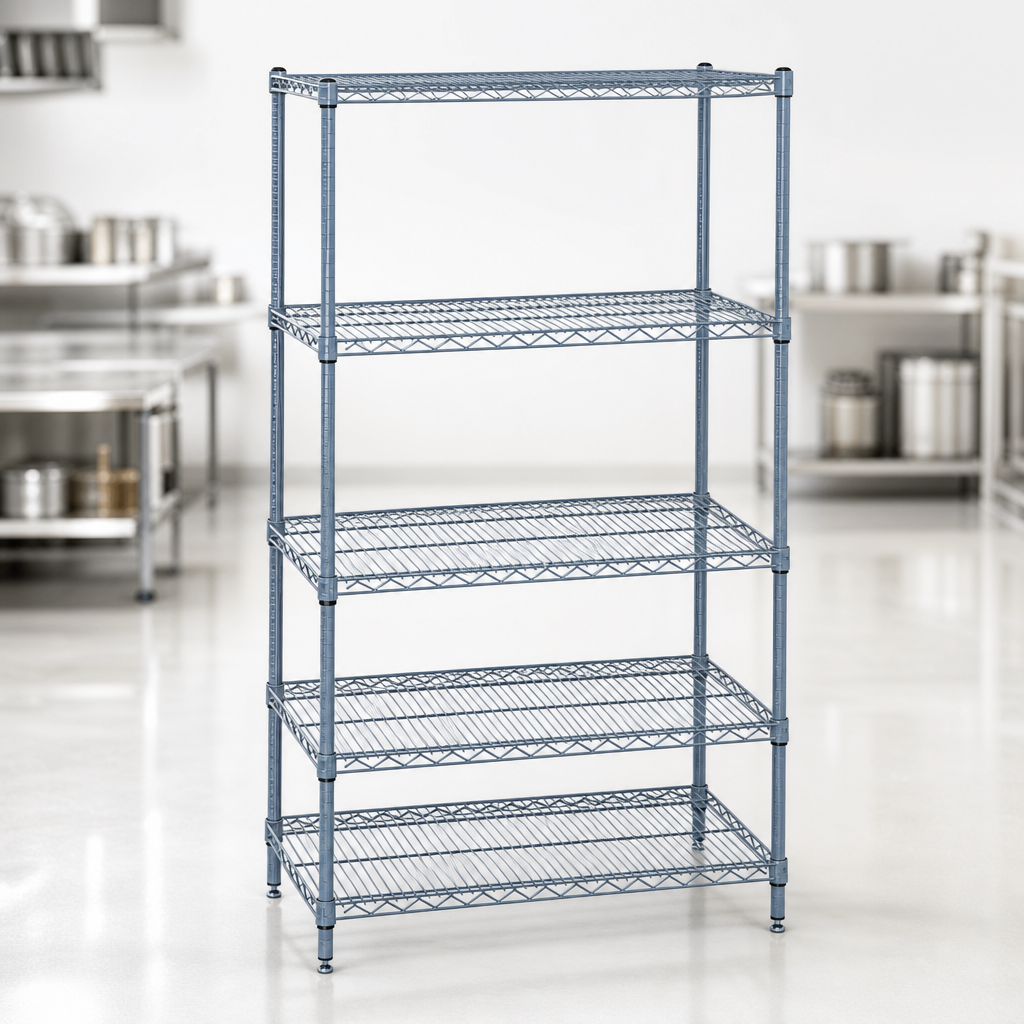 Five Wire Shelves