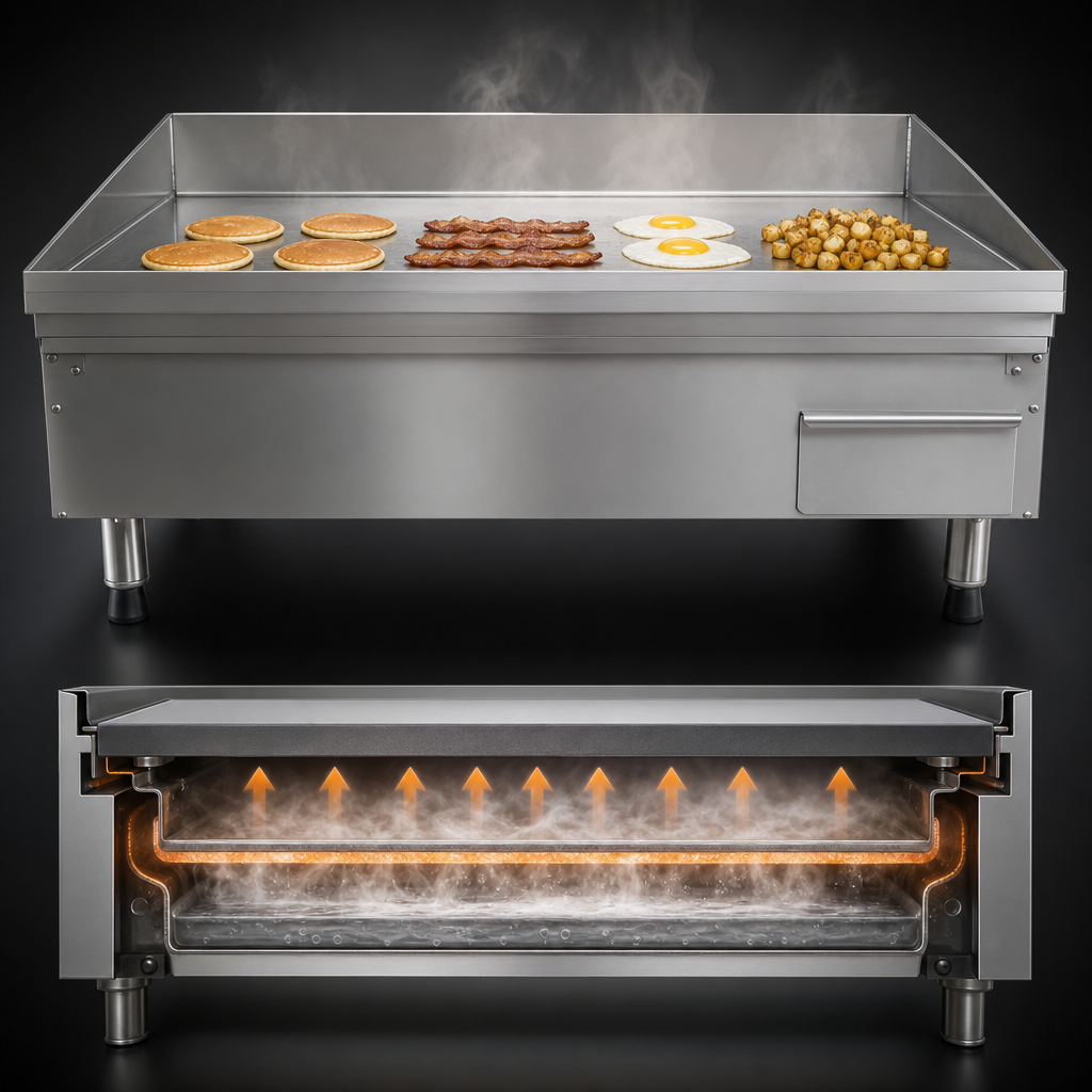 Steam-Heated Cooking System