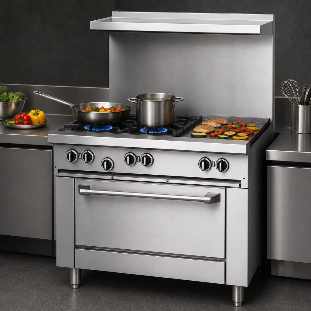Dual Open Burners