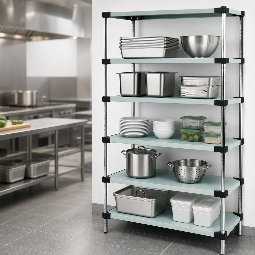 Five Solid Shelves