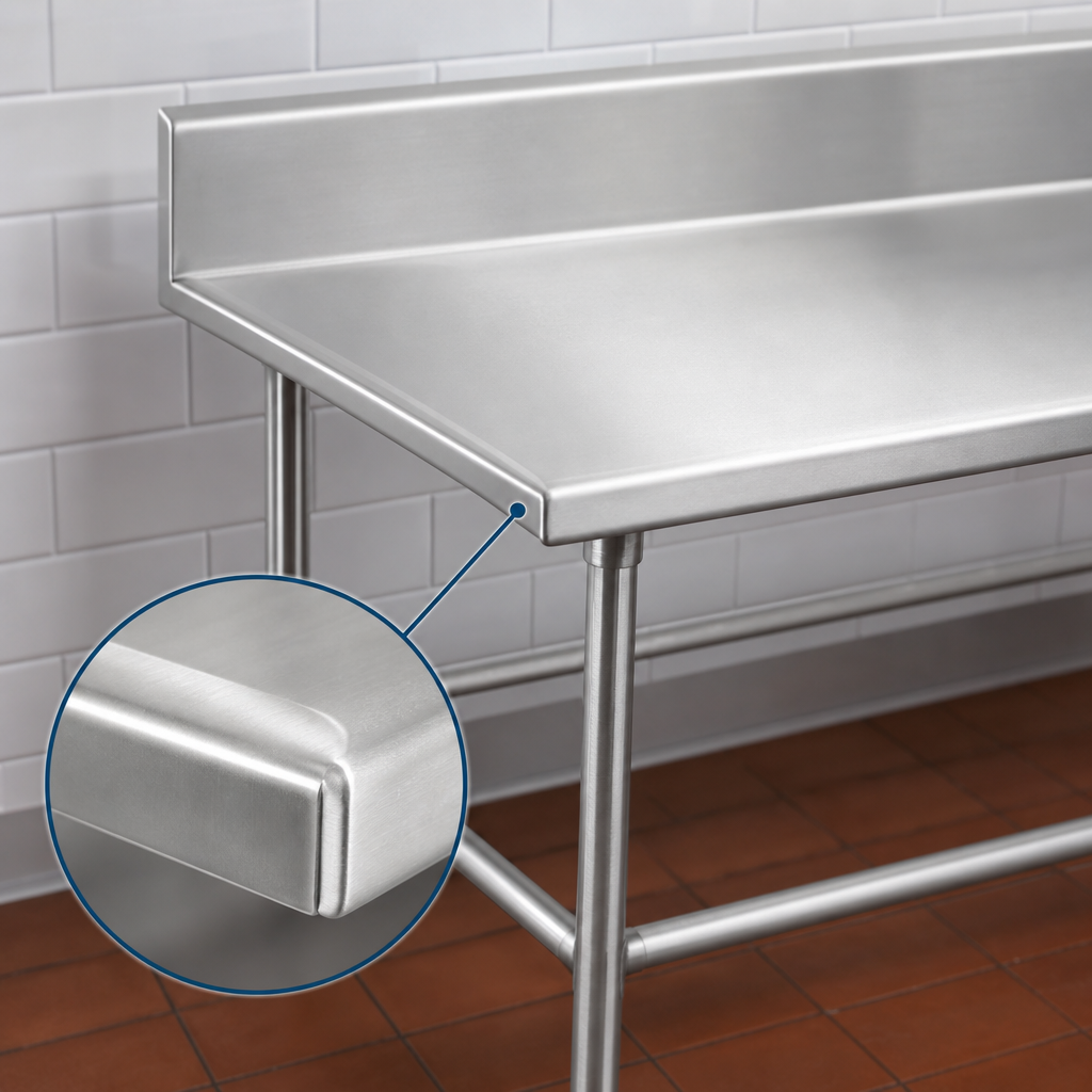 No-Drip Die-Formed Countertop Edge