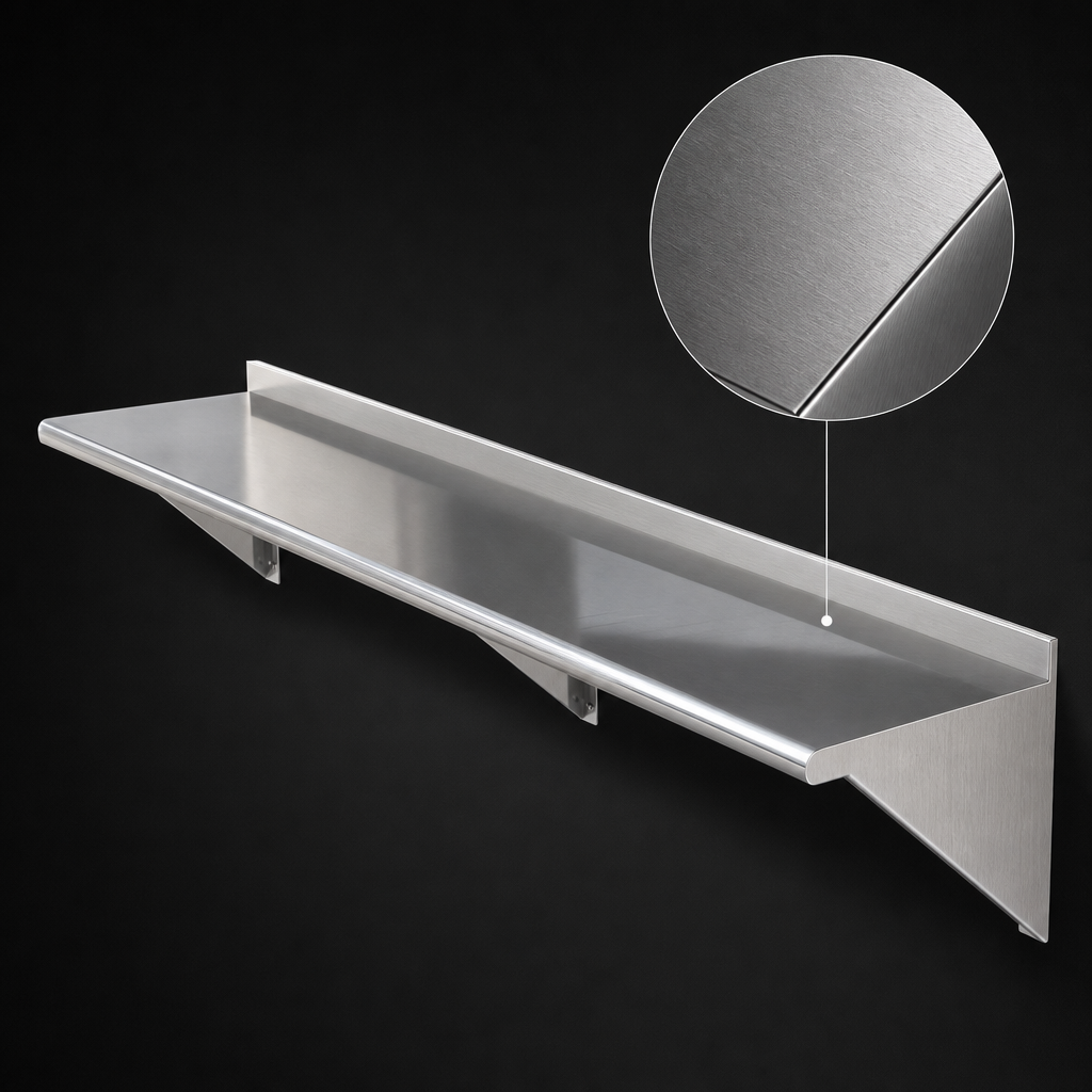 18-Gauge Stainless Steel Construction