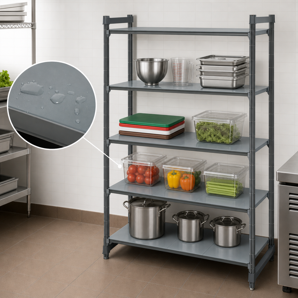 Solid Polypropylene Shelf Plates