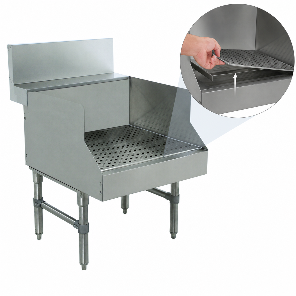 Removable Perforated Drain Pan