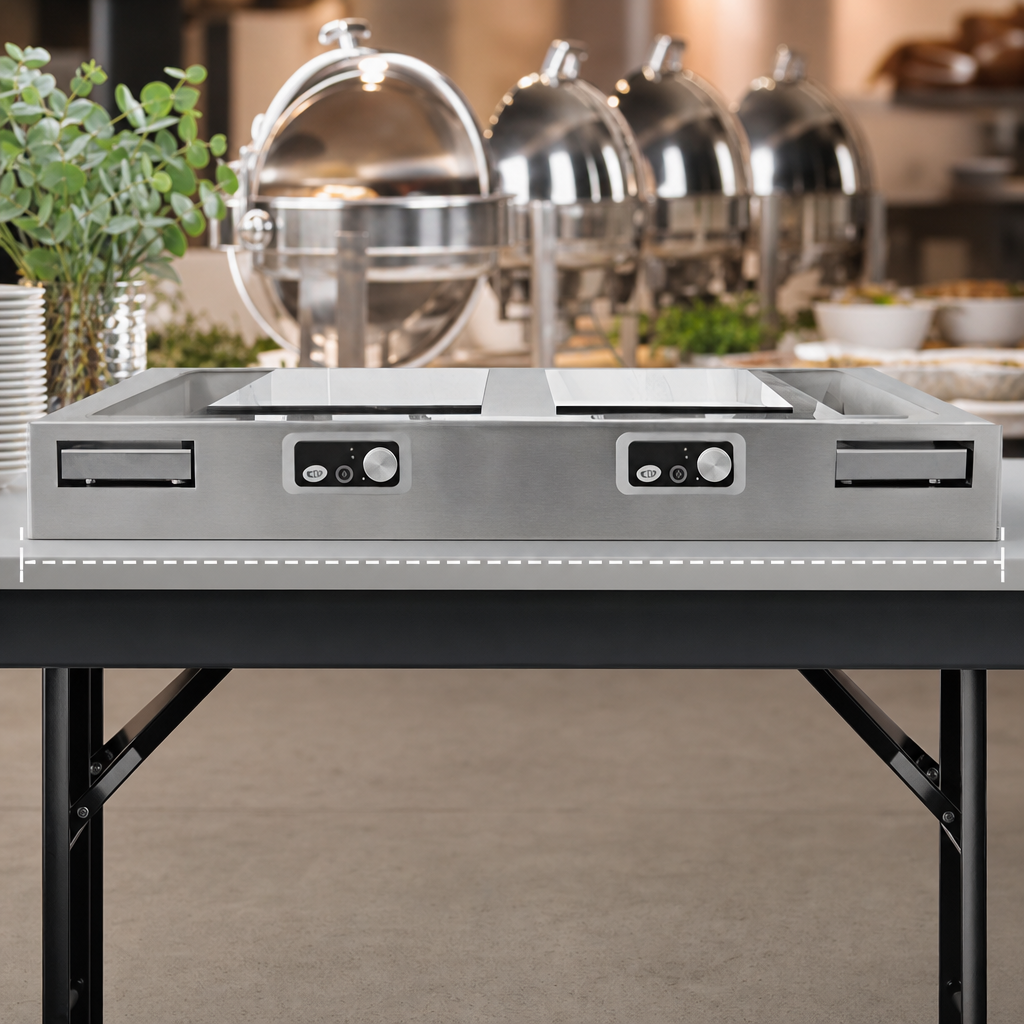 Countertop-Friendly Footprint