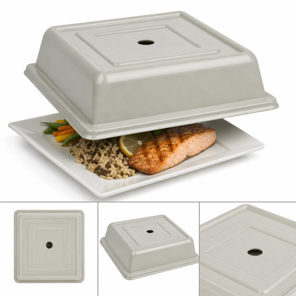 Square Plate Cover Design