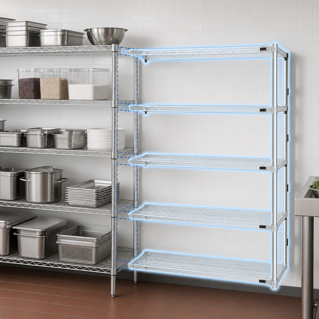 Add-On Shelving Design