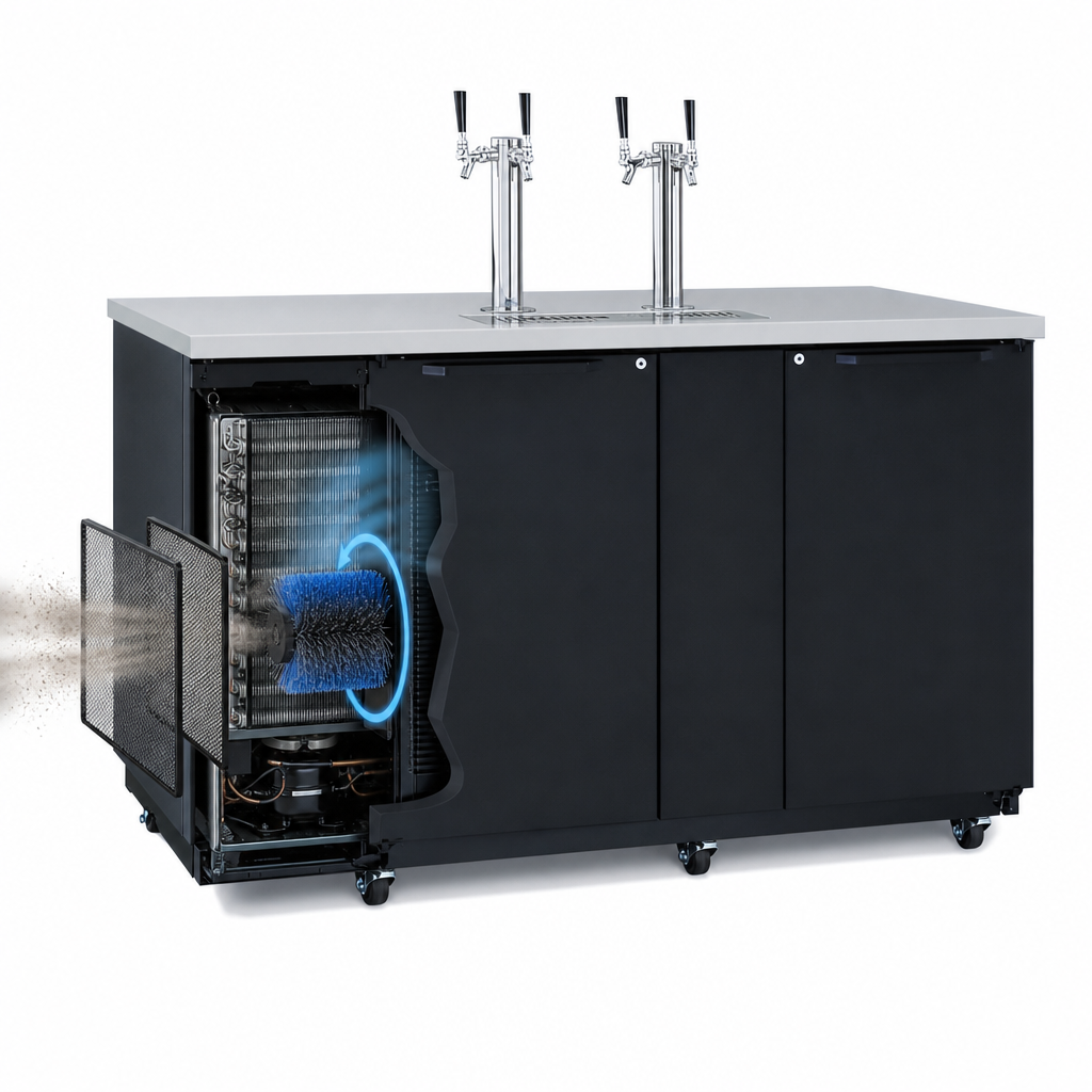 Self-Cleaning Condenser