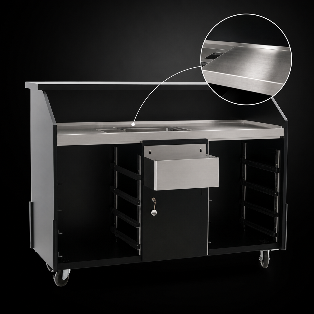 Stainless Steel Interior Work Surface