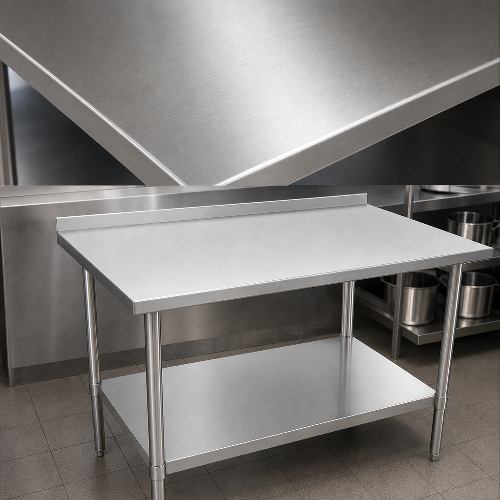 14-Gauge 300 Series Stainless Steel Top