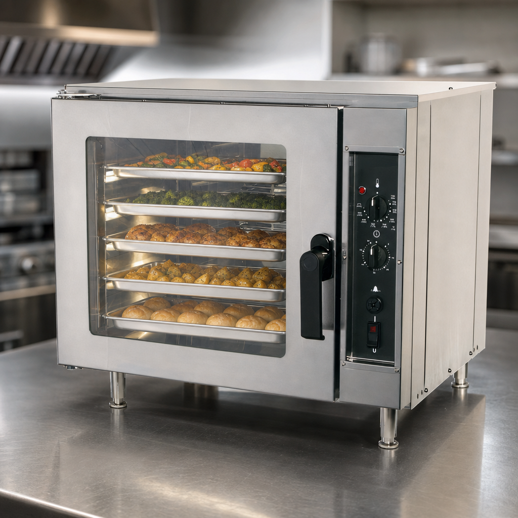 5 Half-Size Pan Capacity