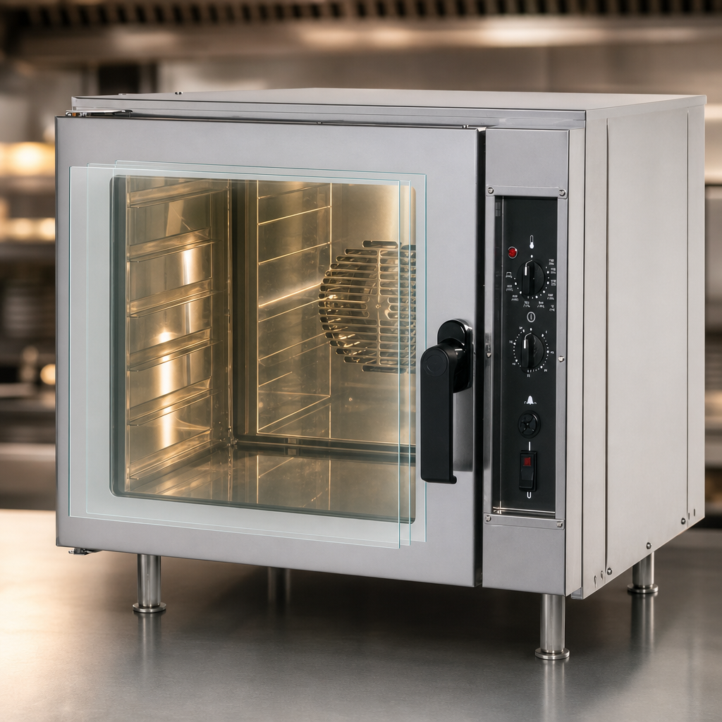 Dual-Pane Glass Door