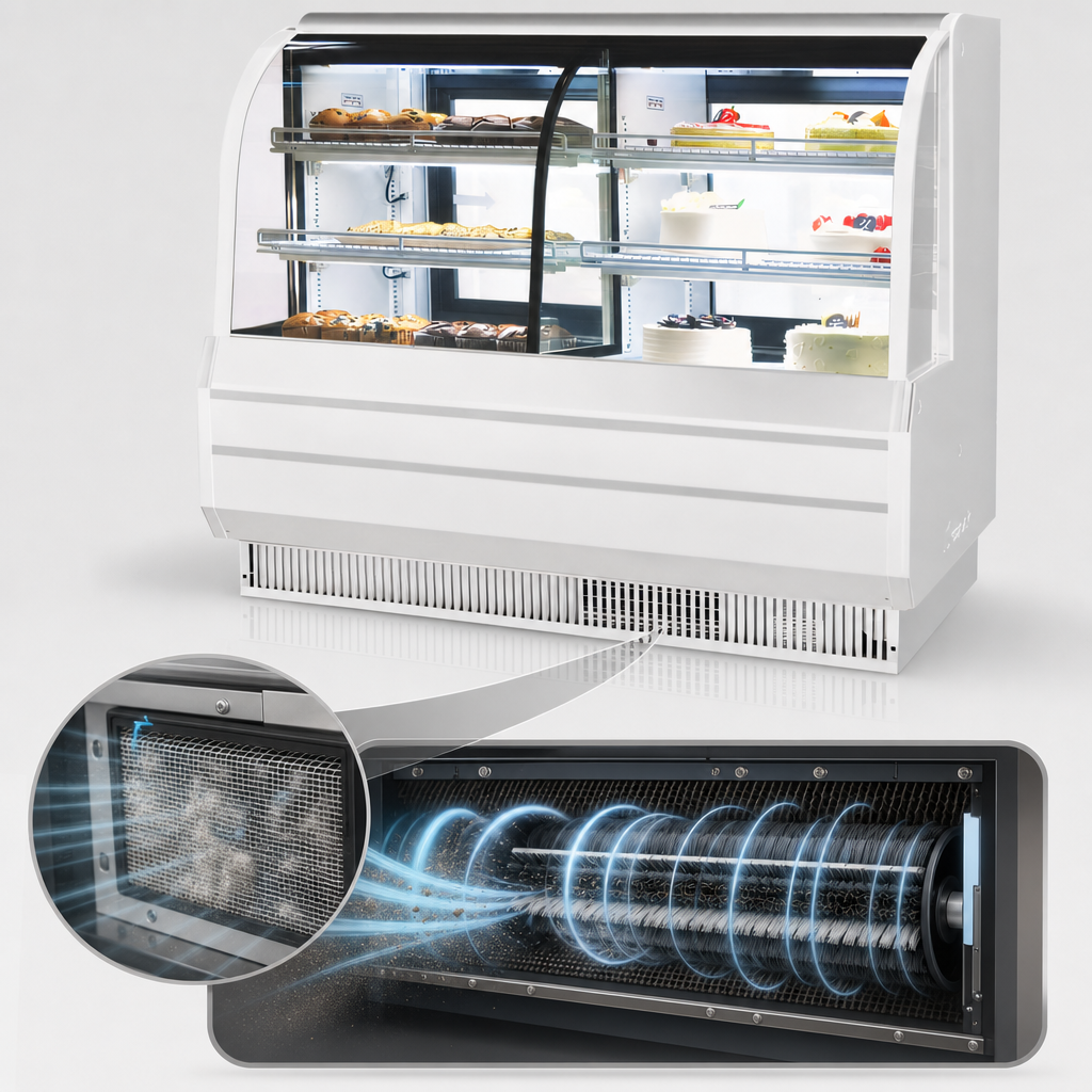 Self-Cleaning Condenser