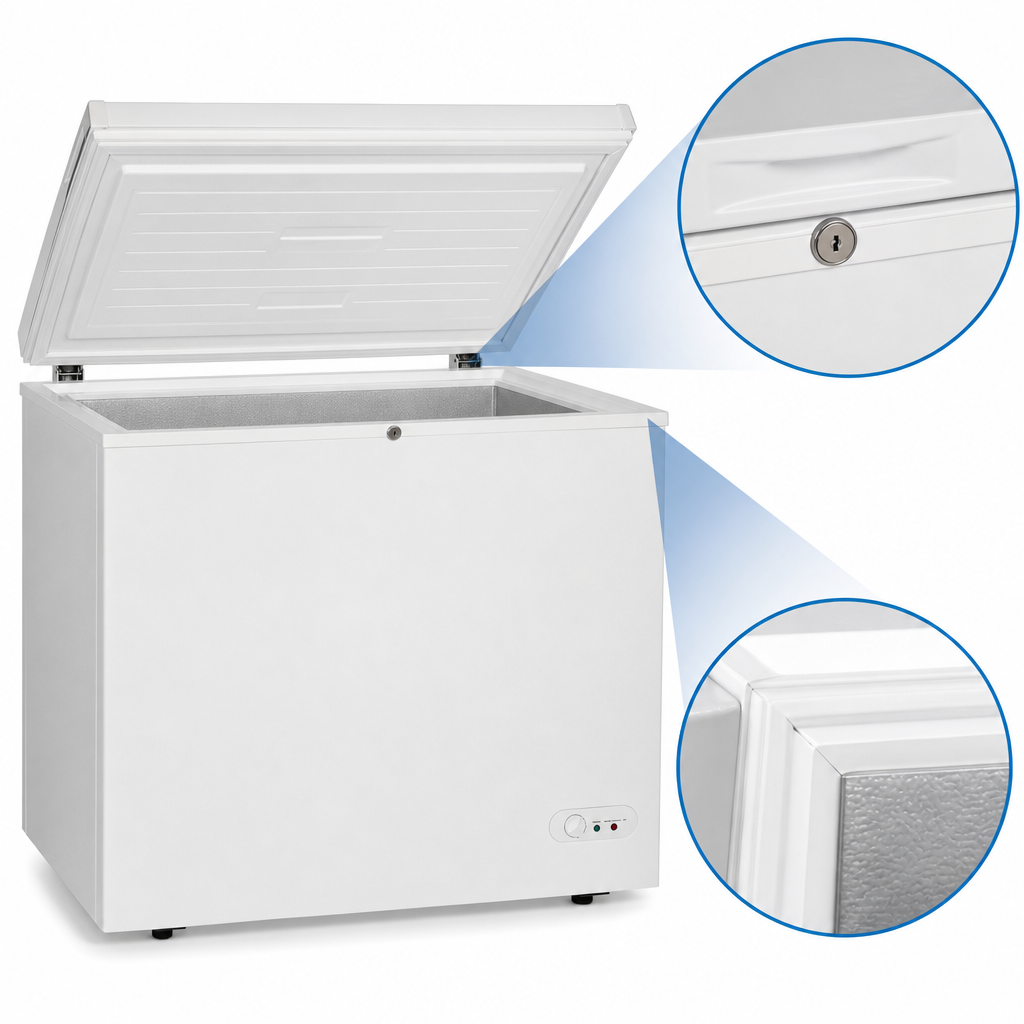 Locking Foamed Solid Lid