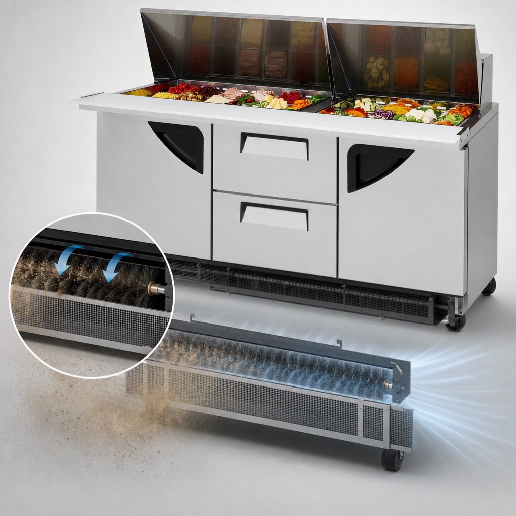 Self-Cleaning Condenser