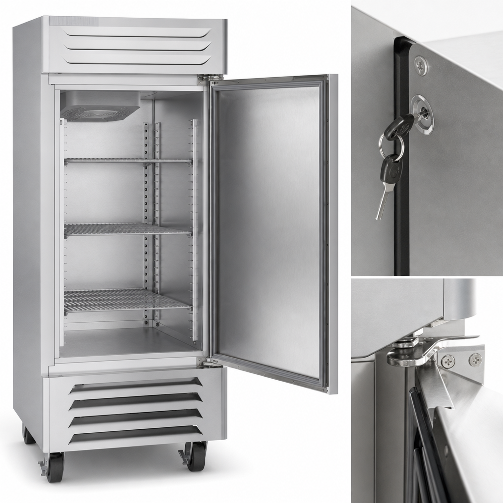 Lockable Self-Closing Solid Door