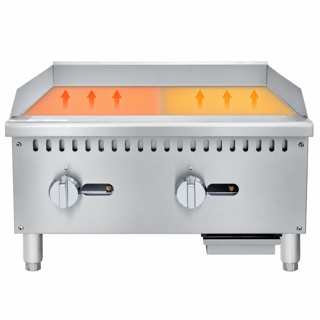 Two-Burner Cooking Surface