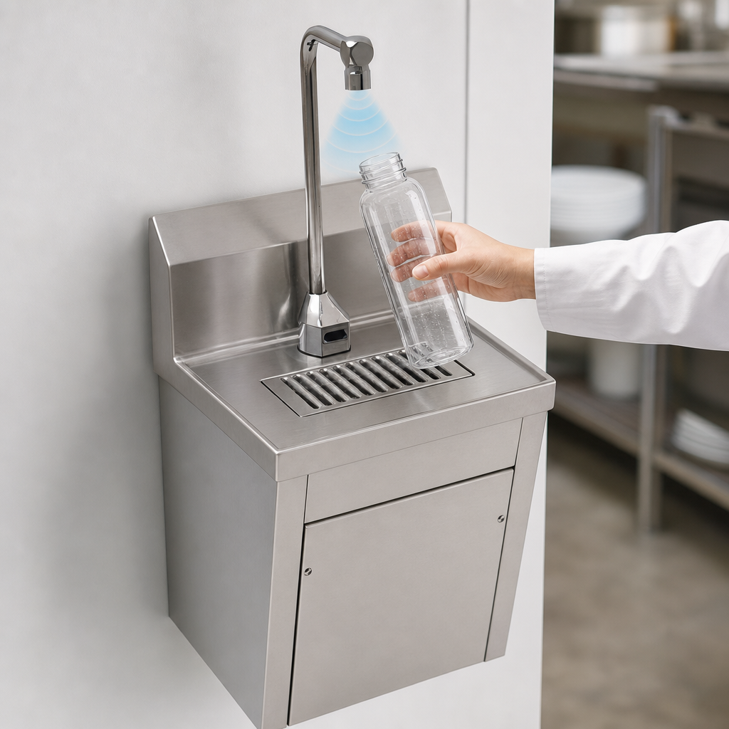 Hands-Free Electronic-Eye Faucet