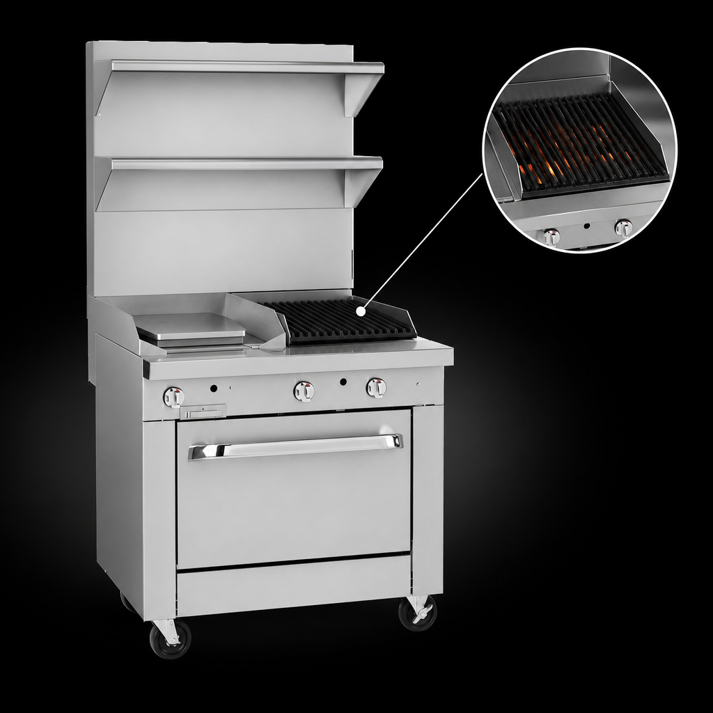 12-Inch Charbroiler