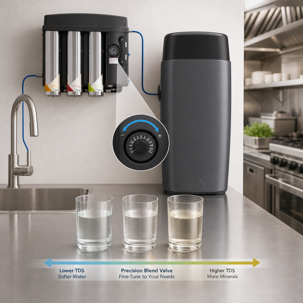 Adjustable TDS Blending