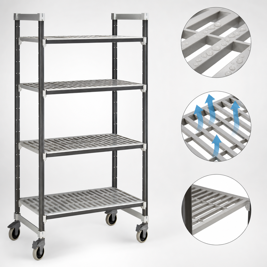 Vented Shelf Plates