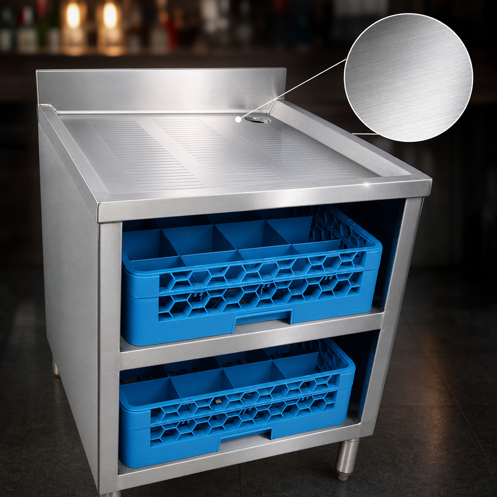 18/304 Stainless Steel Top