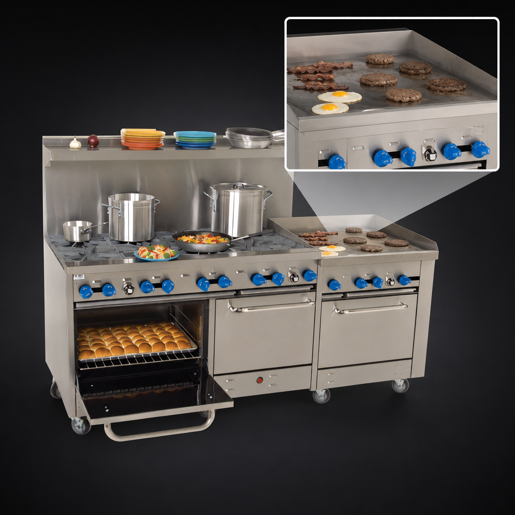 36-Inch Griddle Section