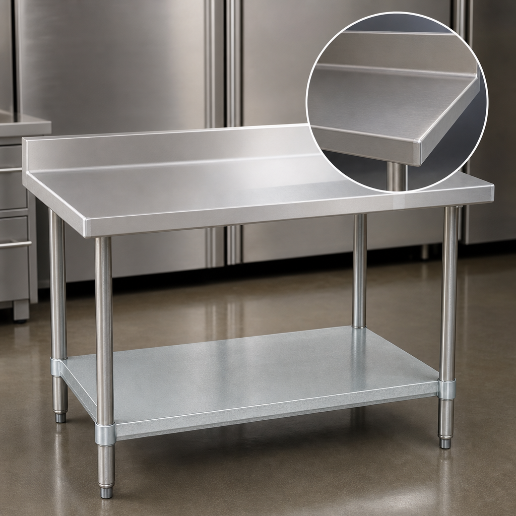 14-Gauge 300 Series Stainless Steel Top