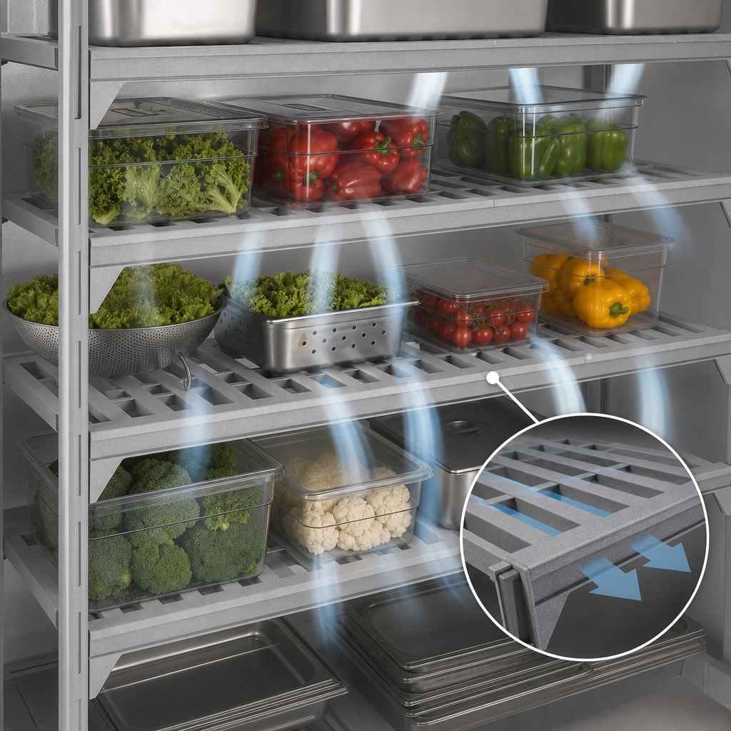 Vented Shelf Design