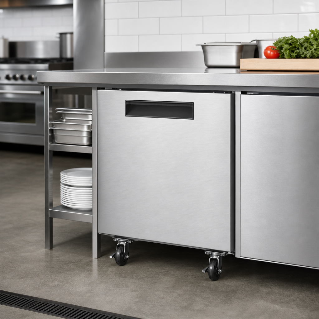 Compact One-Door Undercounter Design