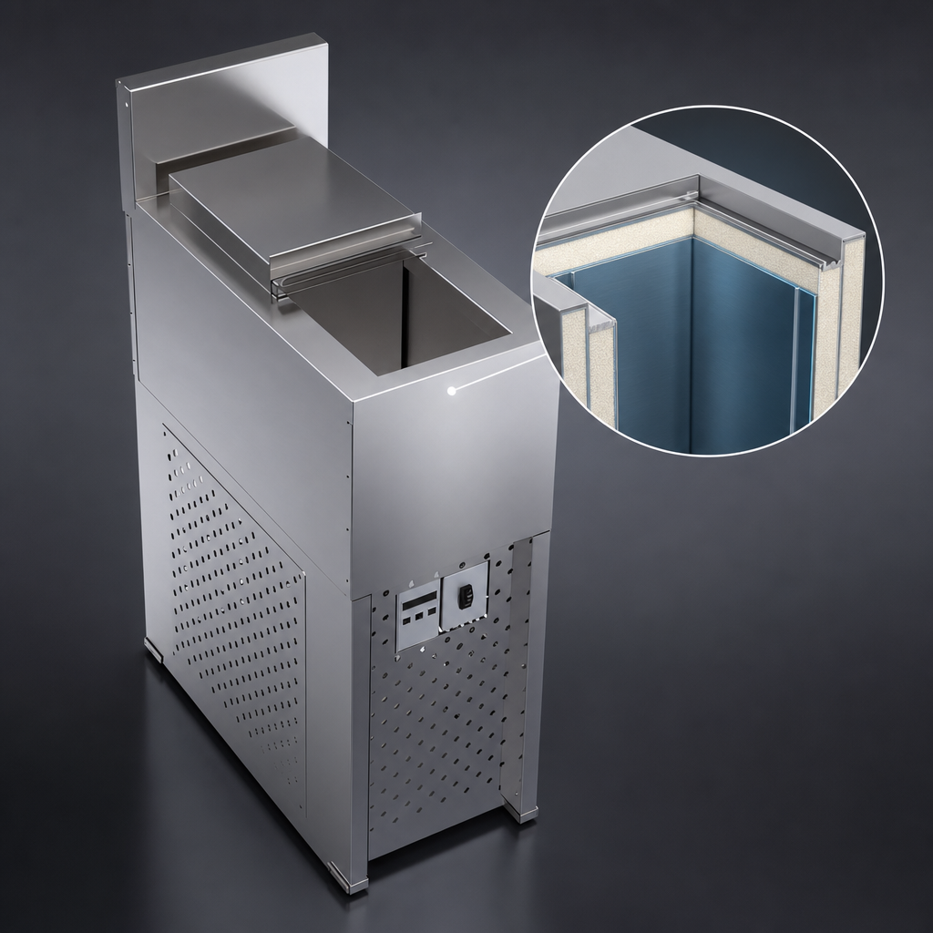 Fully Insulated Freezer Compartment
