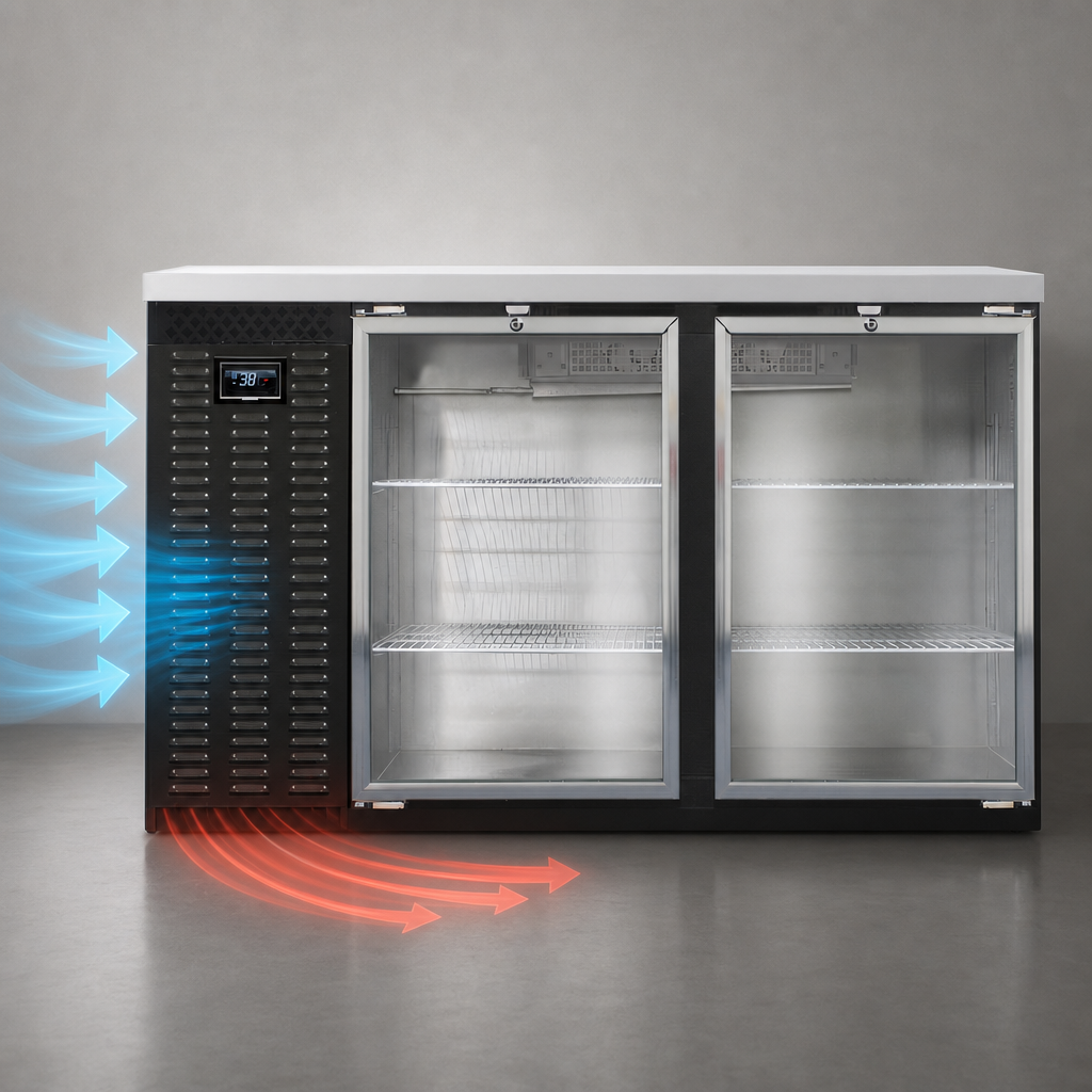 Performance Rated Front Breathing Refrigeration System
