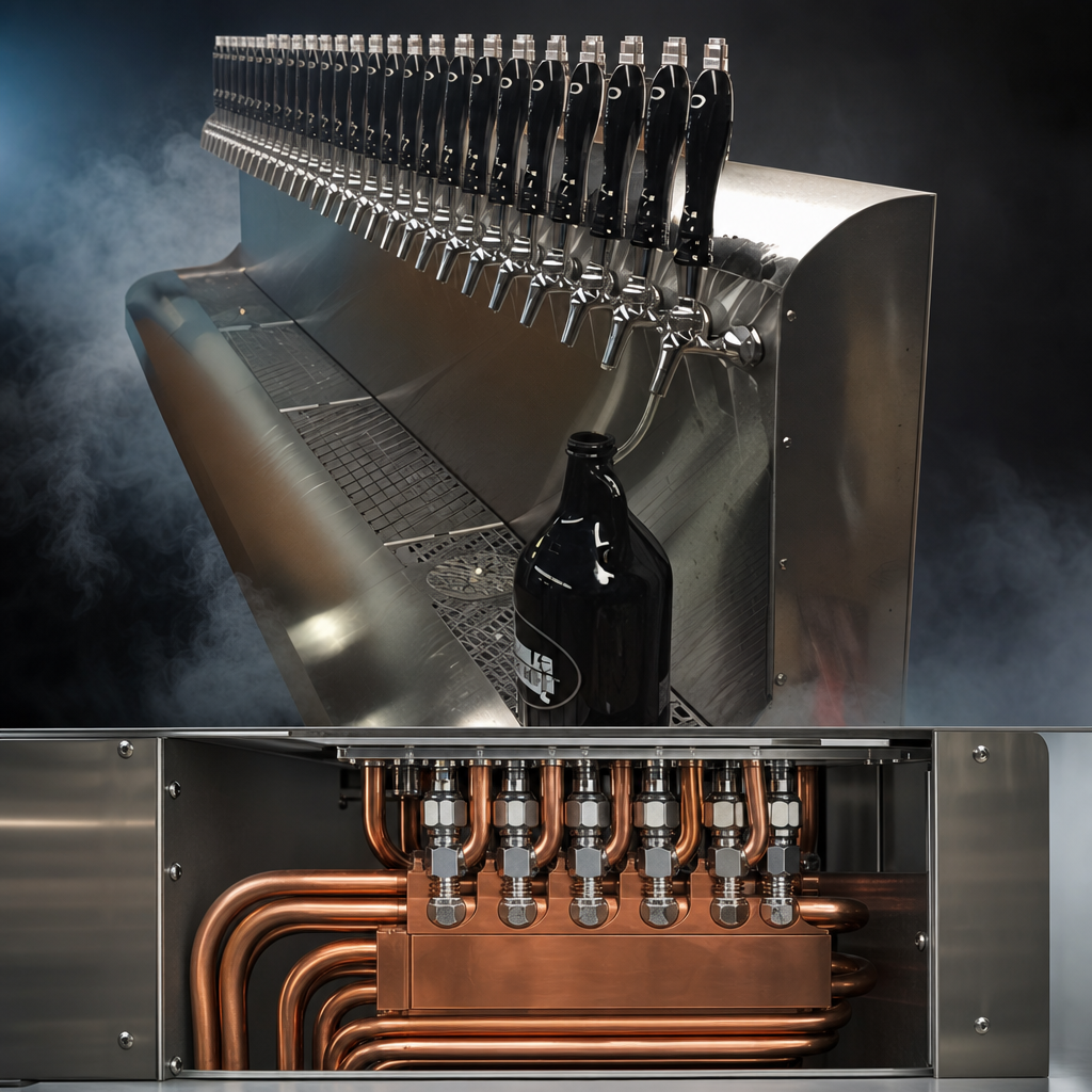 Glycol-Cooled Dispensing Head
