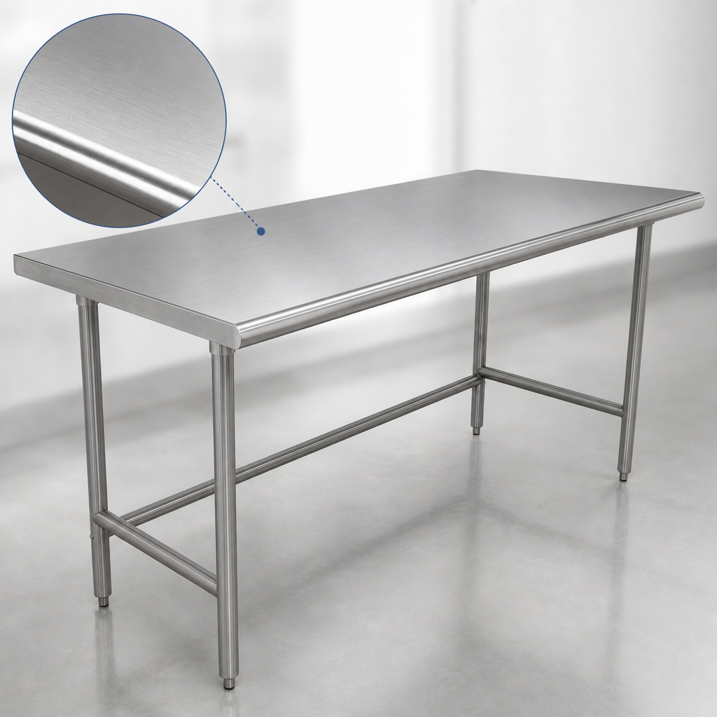 16 Gauge 430 Stainless Steel Top