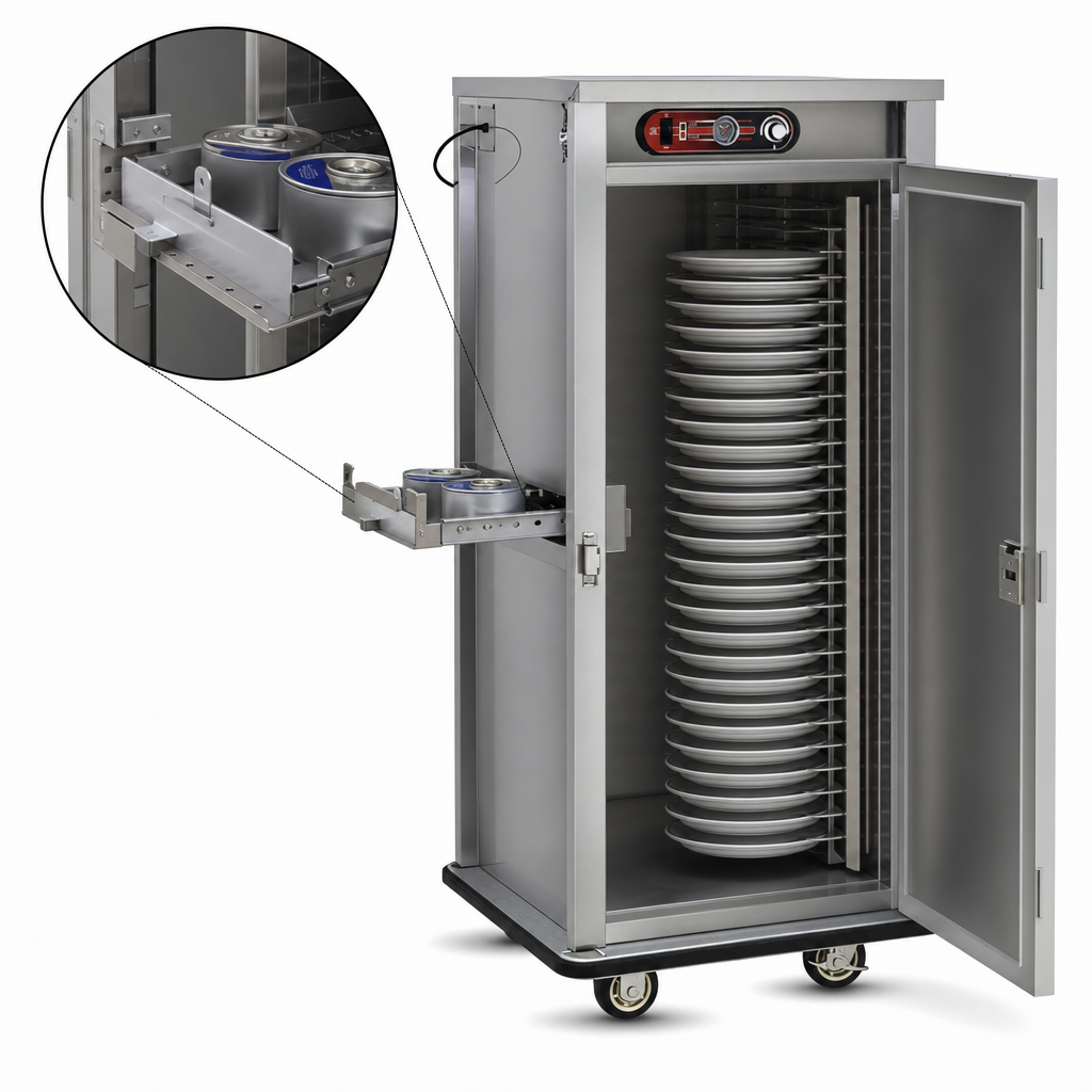 Slide-Out Canned Heat Drawer