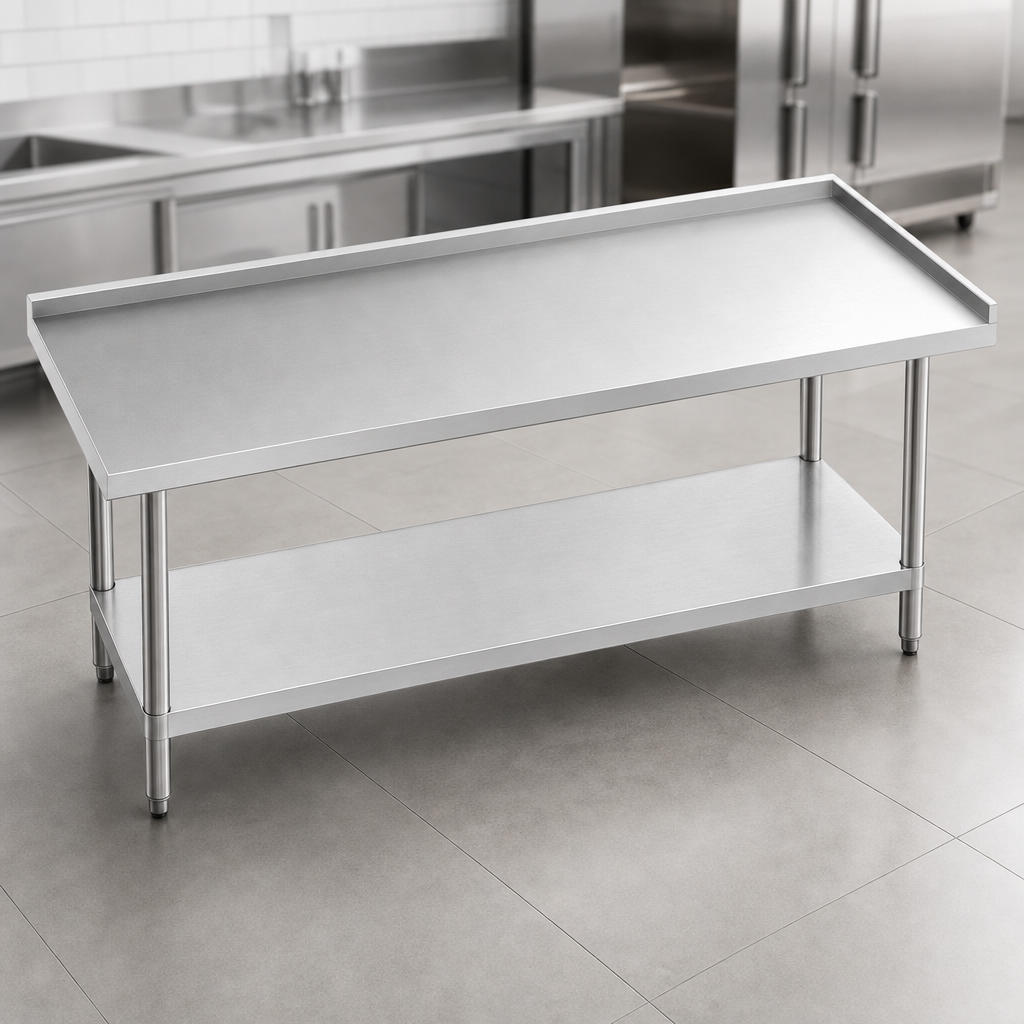 14-Gauge 304 Stainless Steel Top