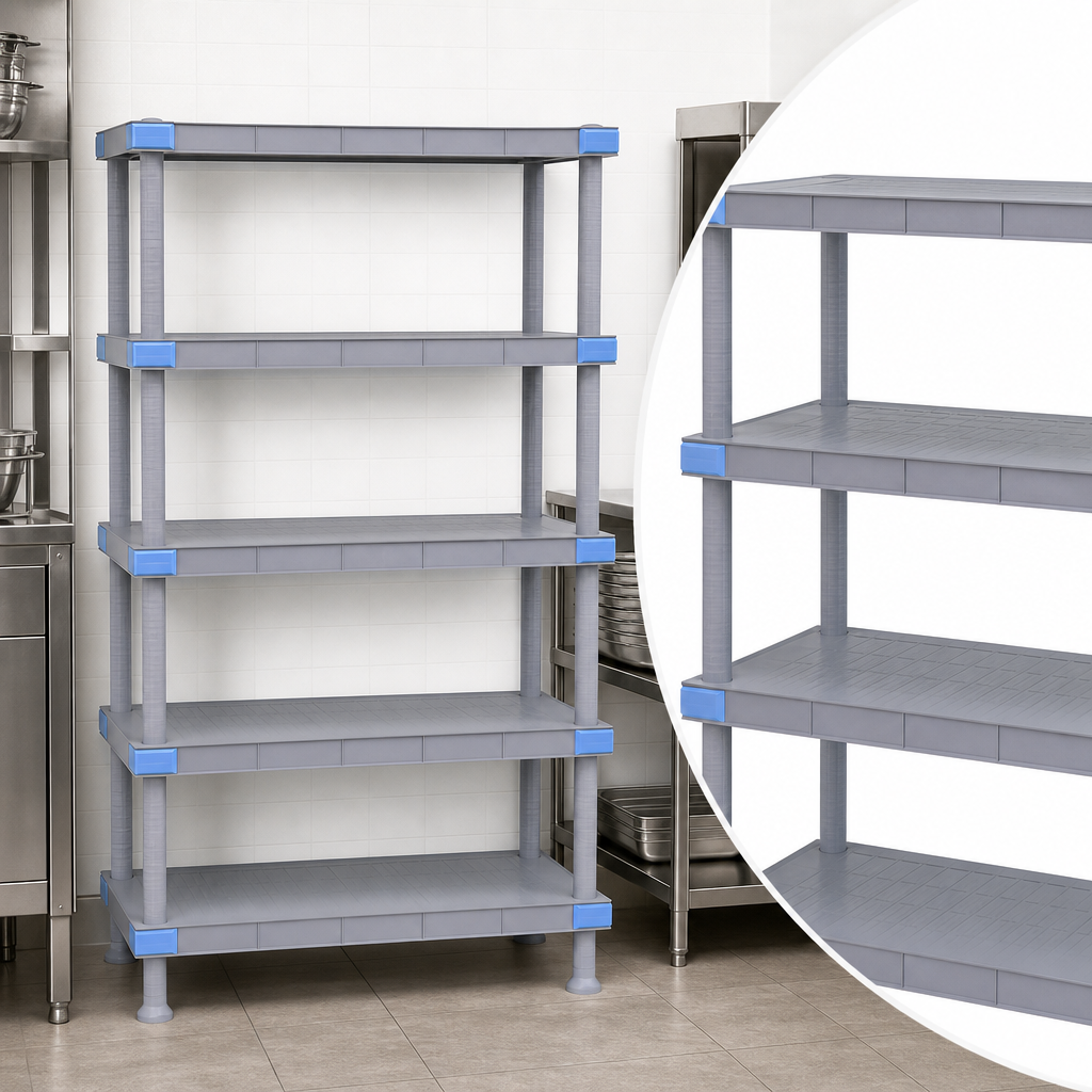 Five Solid Shelves