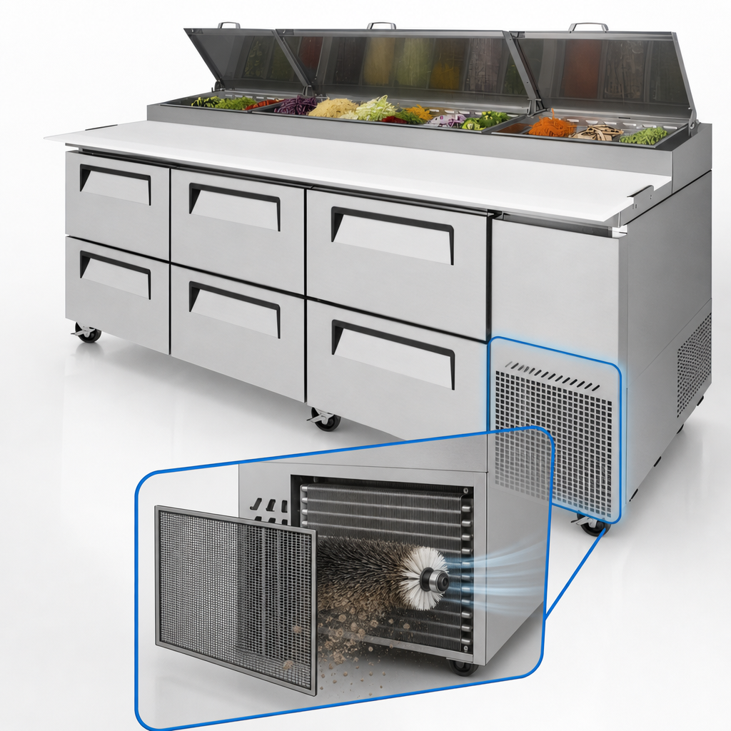 Self-Cleaning Condenser