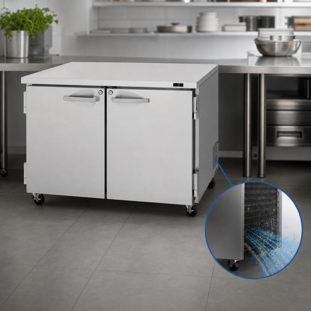 Self-Cleaning Condenser