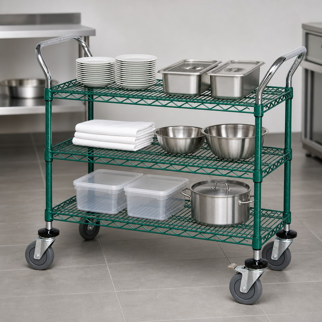 Three Wire Shelves