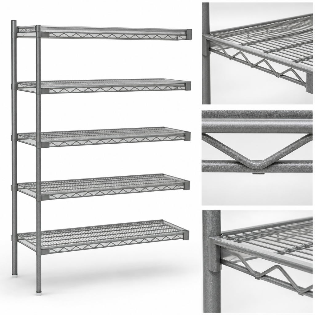 Patented QuadTruss® Shelves
